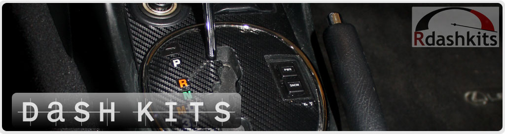 Lexus Carbon Fiber Dash Kits