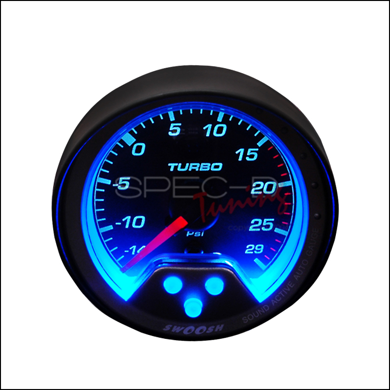 SpecD Tuning® Turbo Boost Swoosh Gauge Meter