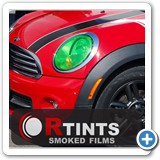 Headlight Tint - Green Smoke
