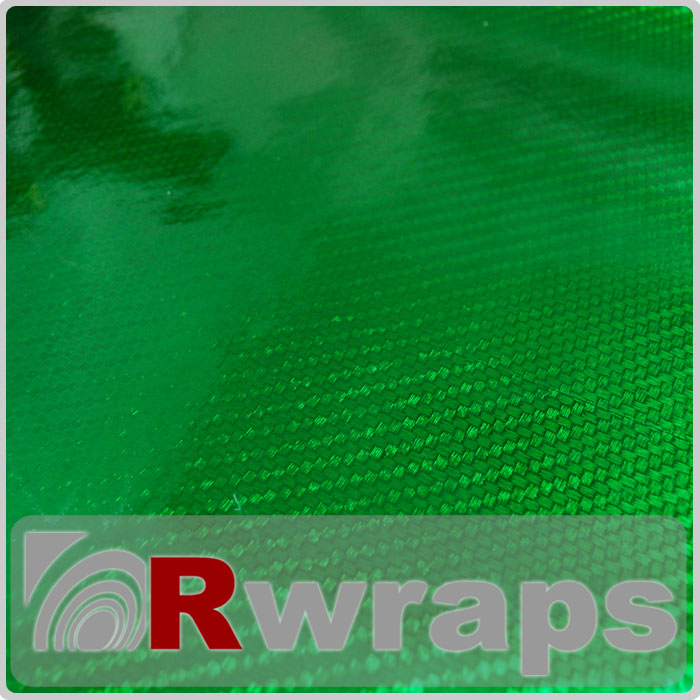 Carbon Fiber Vinyl R3 Green