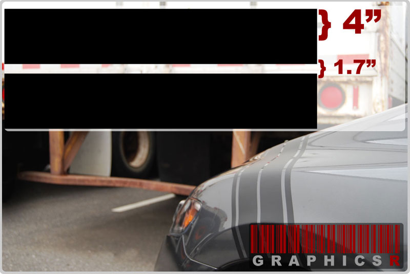 Fender Stripe Decals