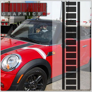 Fender Stripes - The Deceptor Body Graphic